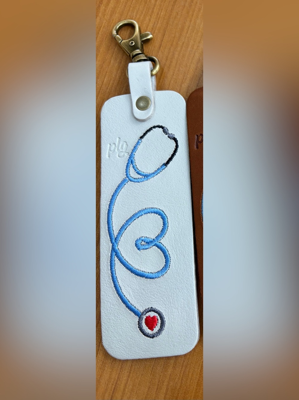 *New*Limited-edition Portland Leather Goods Appreciation Stethoscope Flair